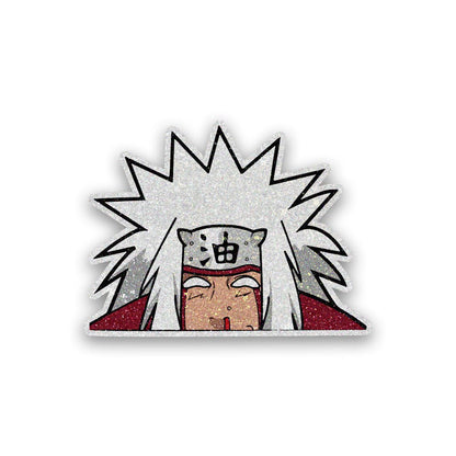 Pervy Sage Glitter Sticker waterproof vinyl decal for laptop, bike, car & bottle