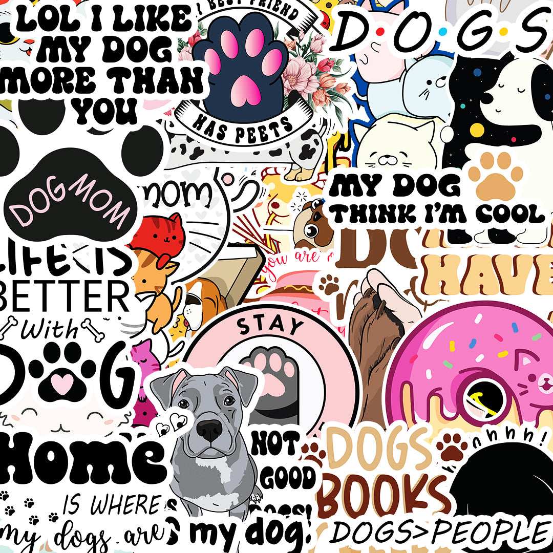 Pet Sticker Packs [50 sticker] - STICK IT UP