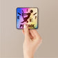 Petrol Holographic Stickers waterproof vinyl decal for laptop, bike, car & bottle