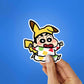 Electric - chan Sticker waterproof vinyl decal for laptop, bike, car & bottle