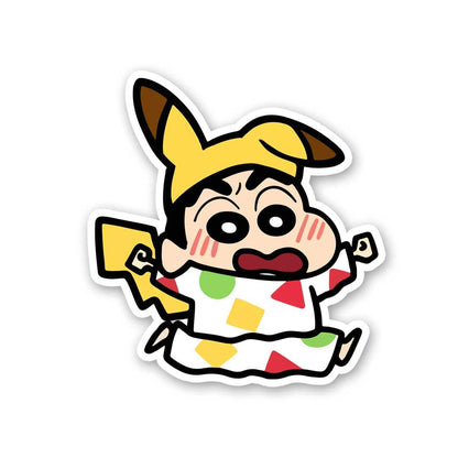 Pika Shinchan Sticker - STICK IT UP