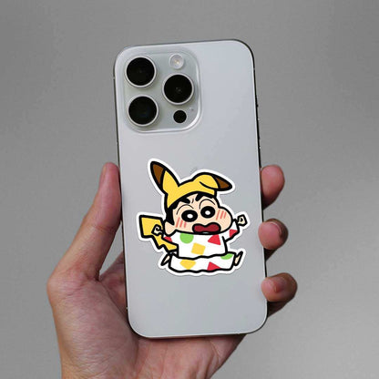 Pika Shinchan Sticker - STICK IT UP