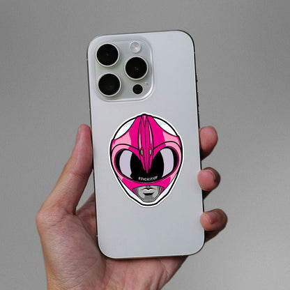 Pink Ranger Sticker - STICK IT UP