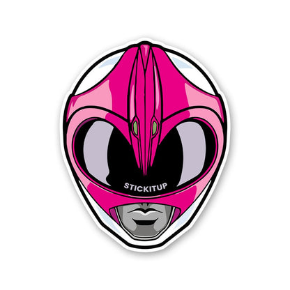 Pink Ranger Sticker - STICK IT UP