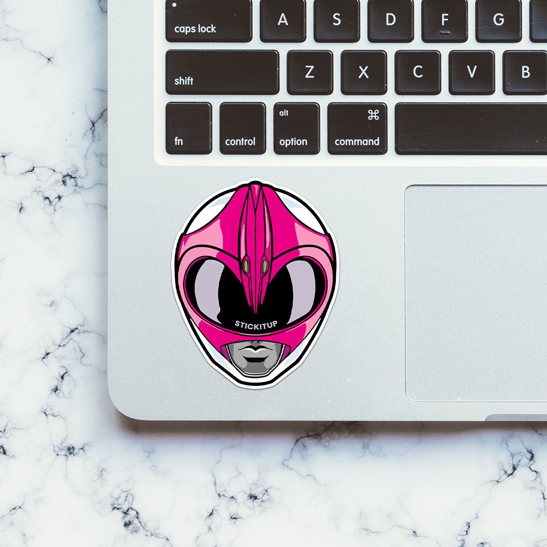 Pink Ranger Sticker - STICK IT UP
