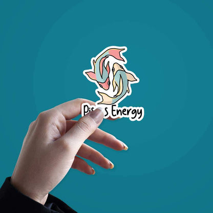 Pisces Energy Sticker - STICK IT UP