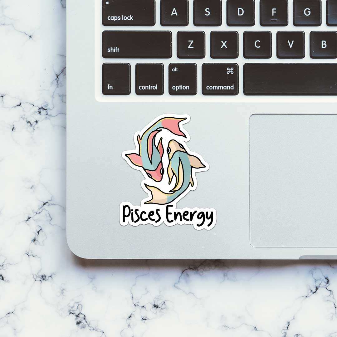 Pisces Energy Sticker - STICK IT UP