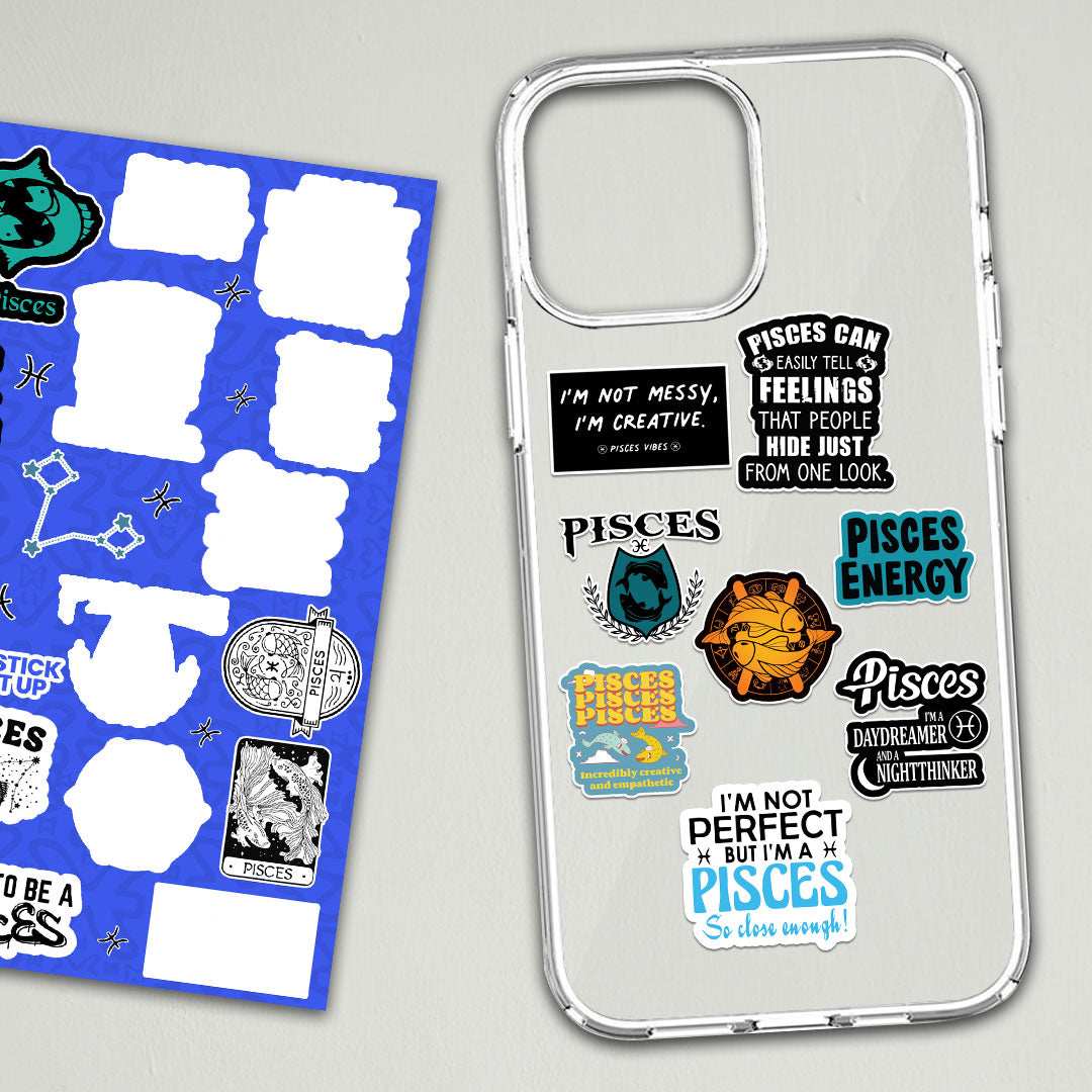 Pisces Mini Sticker Sheet - STICK IT UP