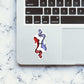 Pisces Sticker waterproof vinyl decal for laptop, bike, car & bottle