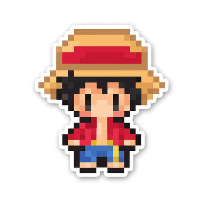 Pixel Art Character Sticker