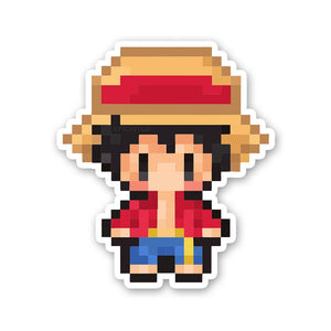 Pixel Art Character Sticker - Stickers | STICK IT UP