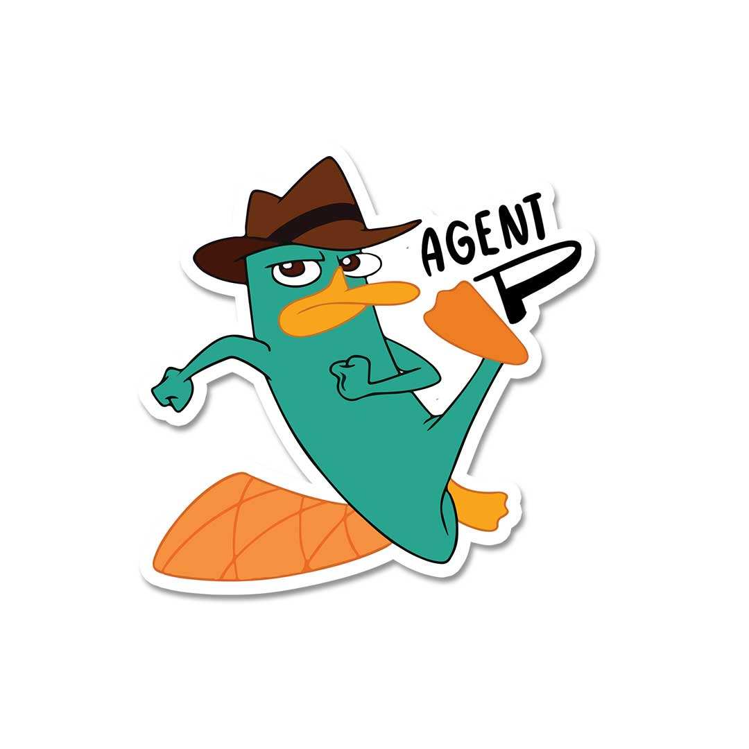 Platipus Mahashey Sticker - Stickers | STICK IT UP