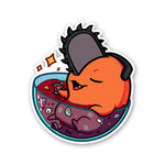 Ponchita Sticker waterproof vinyl decal for laptop, bike, car & bottle