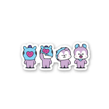 Pookie Gang Sticker waterproof vinyl decal for laptop, bike, car & bottle