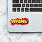 Positive Sticker waterproof vinyl decal for laptop, bike, car & bottle