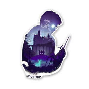 Potter Sticker waterproof vinyl decal for laptop, bike, car & bottle