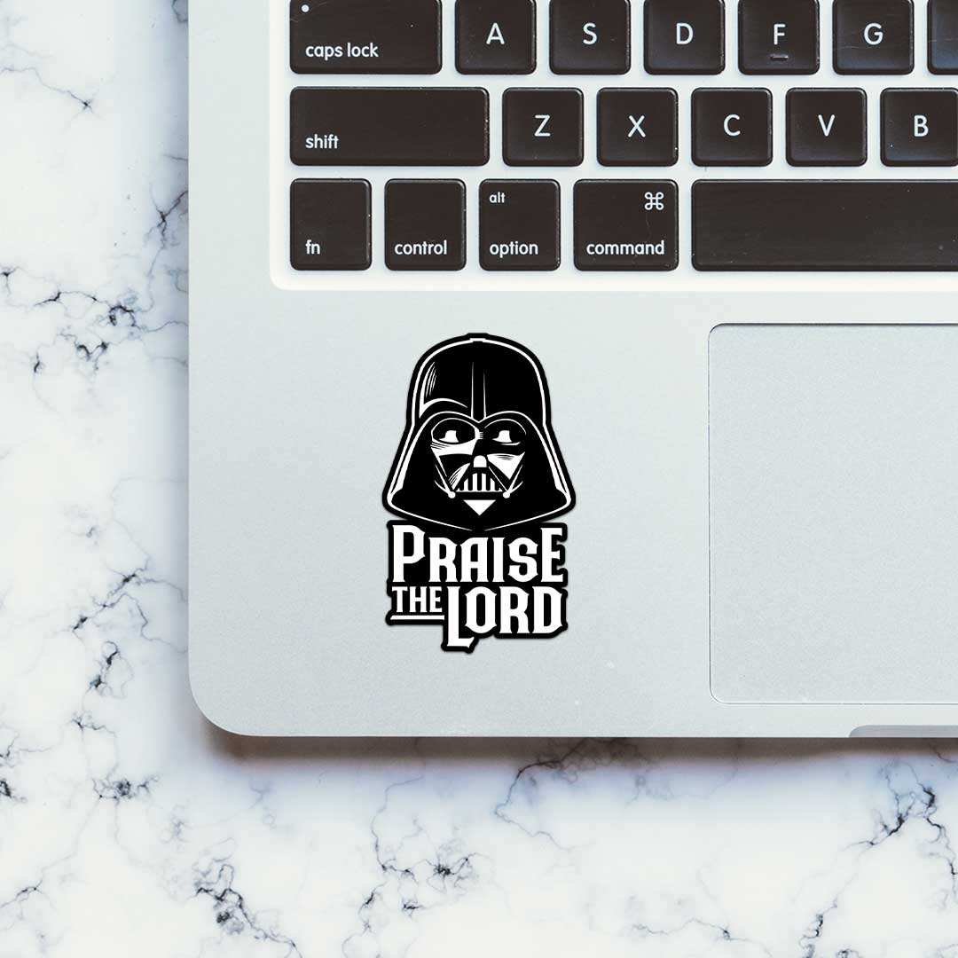 Praise The Lord Sticker waterproof vinyl decal for laptop, bike, car & bottle
