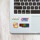 Pride Mini Sticker Sheet waterproof vinyl decal for laptop, bike, car & bottle
