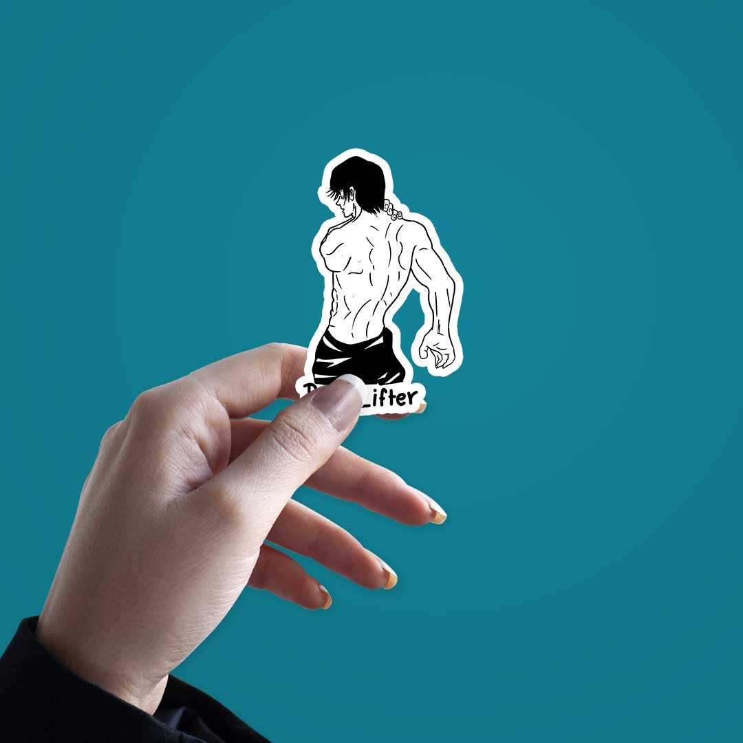 Pro Lifter Sticker waterproof vinyl decal for laptop, bike, car & bottle
