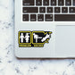 Problem Solved Sticker waterproof vinyl decal for laptop, bike, car & bottle