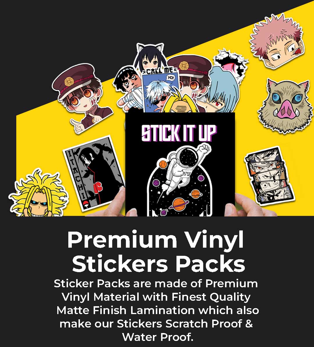 Custom Premium Vinyl Sticker – STICK IT UP
