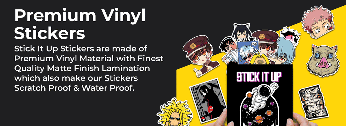 Custom Premium Vinyl Sticker – STICK IT UP