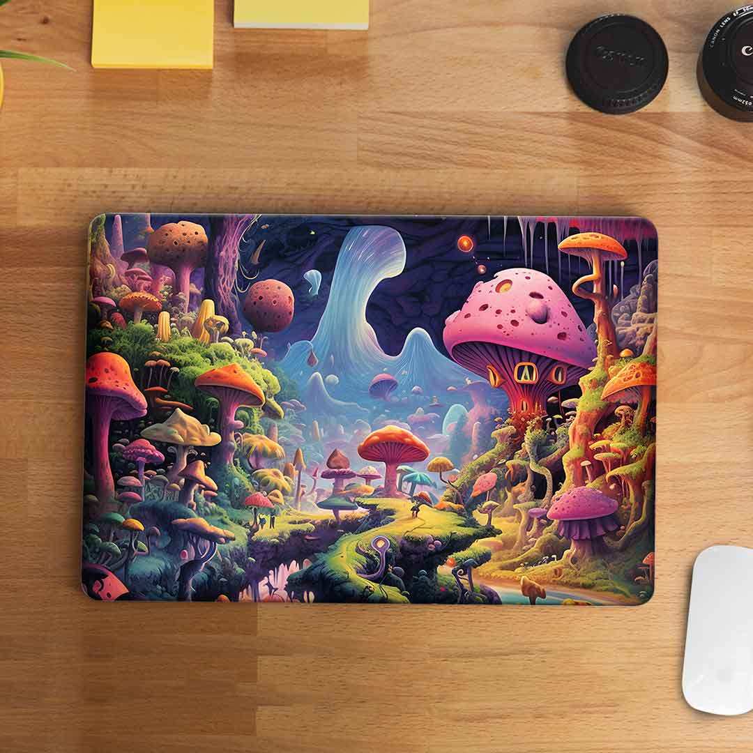 Psychedelic art Laptop skin waterproof vinyl decal for laptop, bike, car & bottle