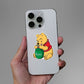 Puff Bear Sticker waterproof vinyl decal for laptop, bike, car & bottle