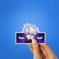 Purple Eyes Anime Sticker - Stickers | STICK IT UP