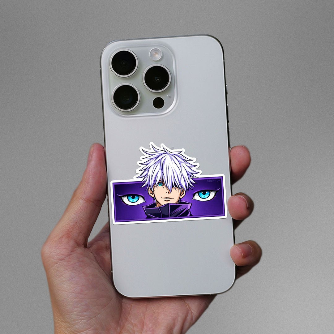 Purple Eyes Anime Sticker - Stickers | STICK IT UP