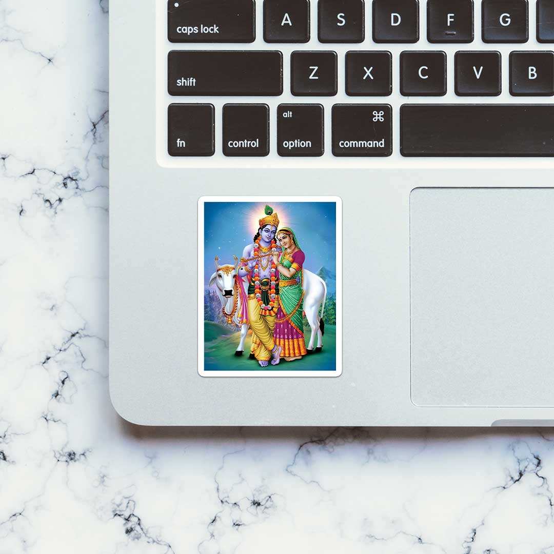 Radha Krishna Sticker - STICK IT UP