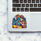 Radha Krishna Sticker waterproof vinyl decal for laptop, bike, car & bottle