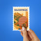 Rajasthan Stamp Sticker - Stickers | STICK IT UP