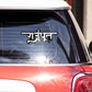 RAJPUT Bumper Sticker waterproof vinyl decal for laptop, bike, car & bottle