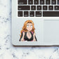 Rangiku Matsumoto Sticker waterproof vinyl decal for laptop, bike, car & bottle