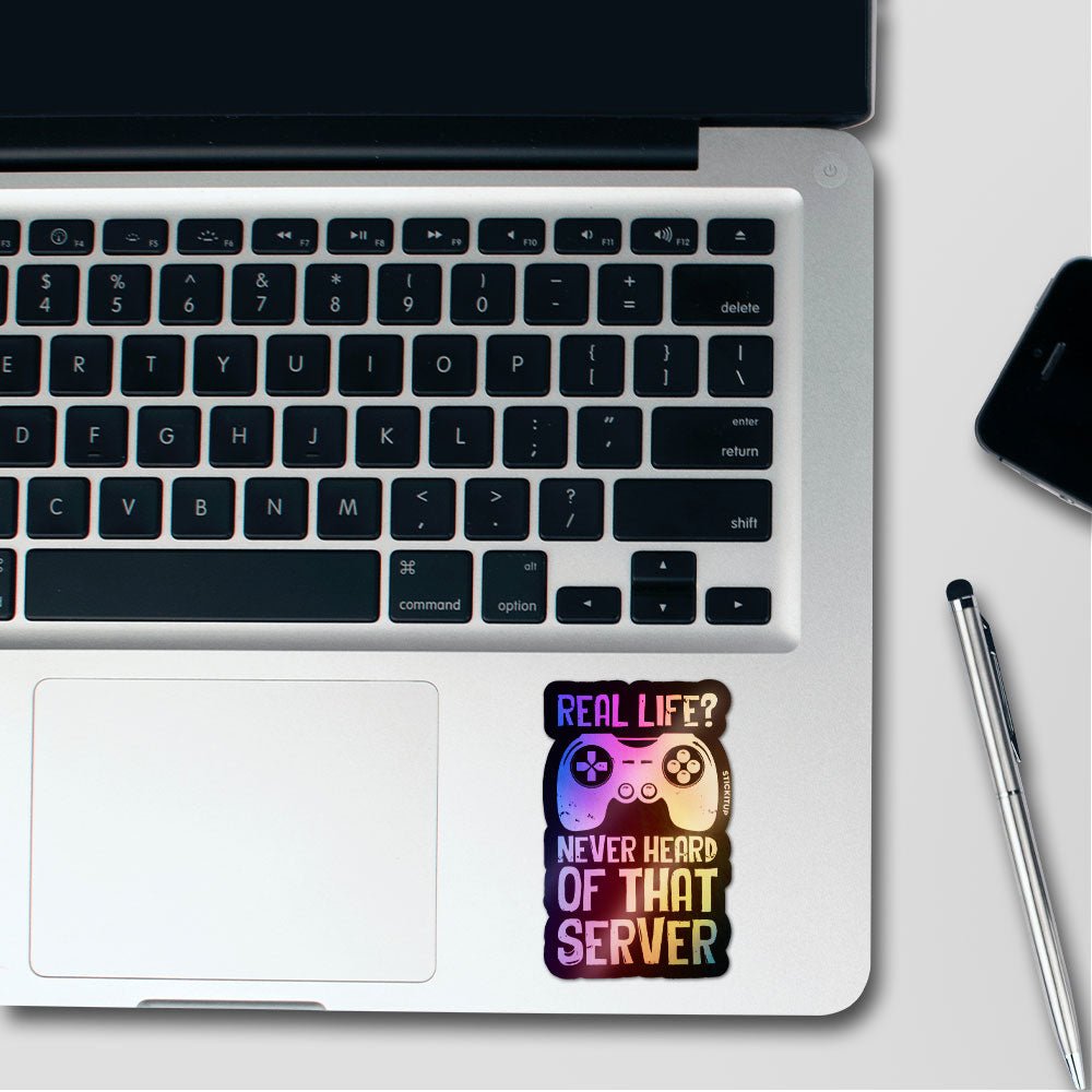 Real Life Game Holographic Stickers waterproof vinyl decal for laptop, bike, car & bottle
