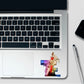 Red Armored Figure Holographic Stickers - Holographic stickers | STICK IT UP