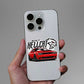 Red Muscle Car Glitter Sticker - Glitter Stickers | STICK IT UP