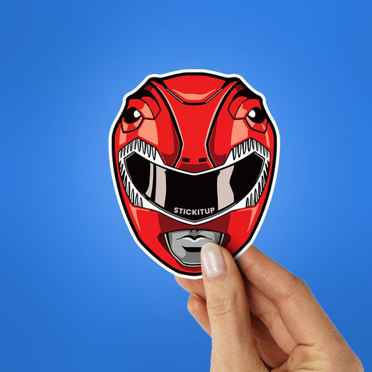 Red Ranger Sticker - STICK IT UP