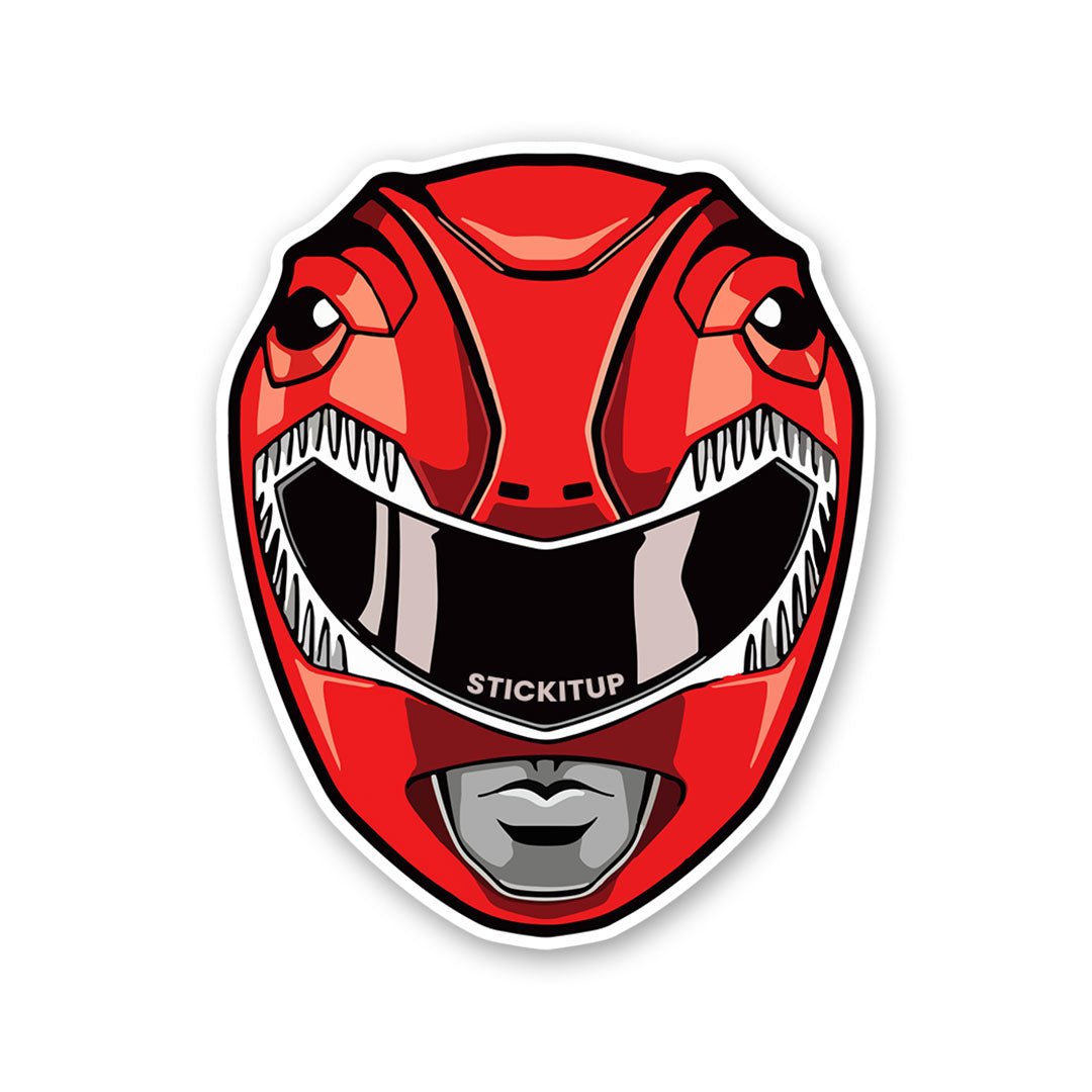 Red Ranger Sticker - STICK IT UP