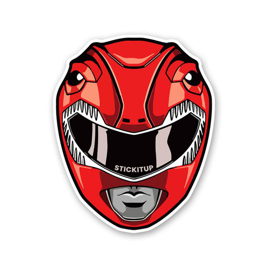 Red Ranger Sticker - STICK IT UP