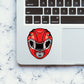 Red Ranger Sticker waterproof vinyl decal for laptop, bike, car & bottle