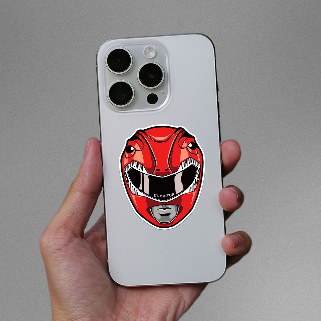 Red Ranger Sticker - STICK IT UP