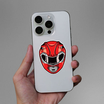 Red Ranger Sticker - STICK IT UP