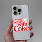 Refreshing Cola Fizz Glitter Sticker