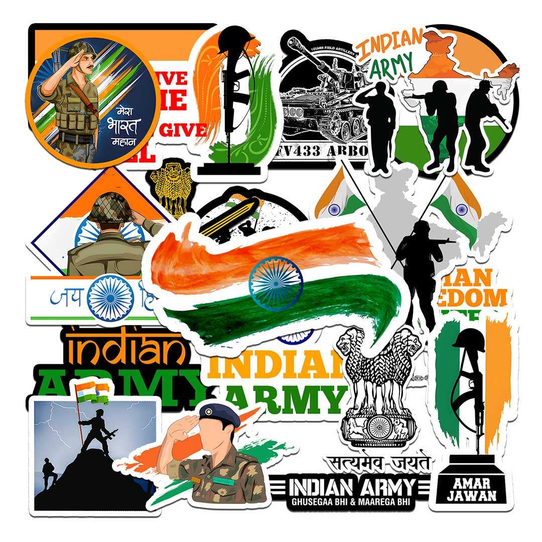 Republic Day Sticker Pack [20 Sticker] - Sticker Packs | STICK IT UP