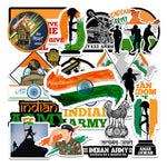 Republic Day Sticker Pack [20 Sticker] waterproof vinyl decal for laptop, bike, car & bottle