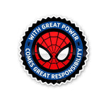 Responsibility Sticker waterproof vinyl decal for laptop, bike, car & bottle