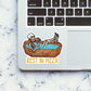 Rest In Pizza Sticker waterproof vinyl decal for laptop, bike, car & bottle