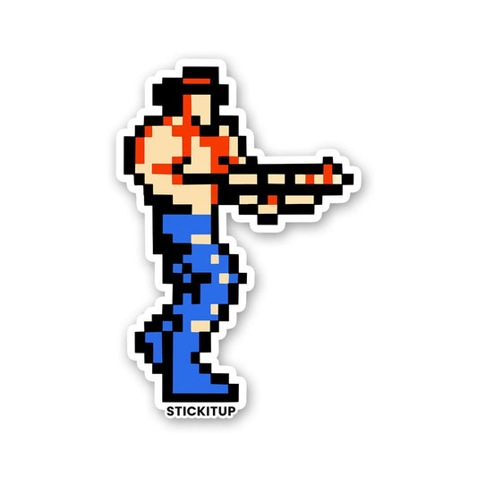 RETRO COMMANDO Sticker - STICK IT UP